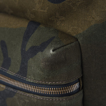Louis Vuitton X SUPREME Canvas Camouflage Apollo Backpack 13 of 14