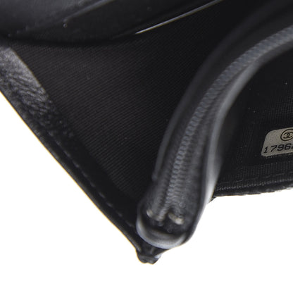 Chanel Caviar Timeless CC Wallet On Chain WOC Black 8 of 11