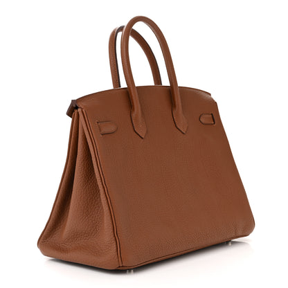 Hermes Fjord Birkin 35 Marron D'Inde 3 of 11
