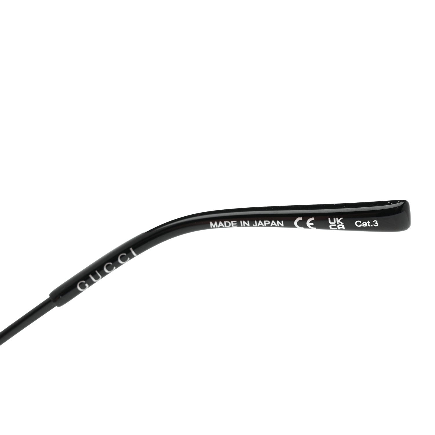 Gucci Metal Aviator Sunglasses GG1874S Black 5 of 8