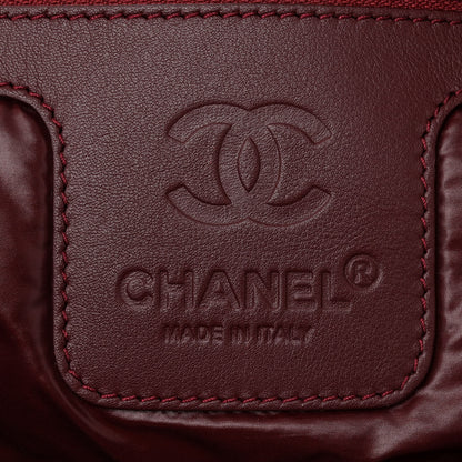 Chanel Nylon Quilted Small Coco Cocoon Tote Black 10 of 17