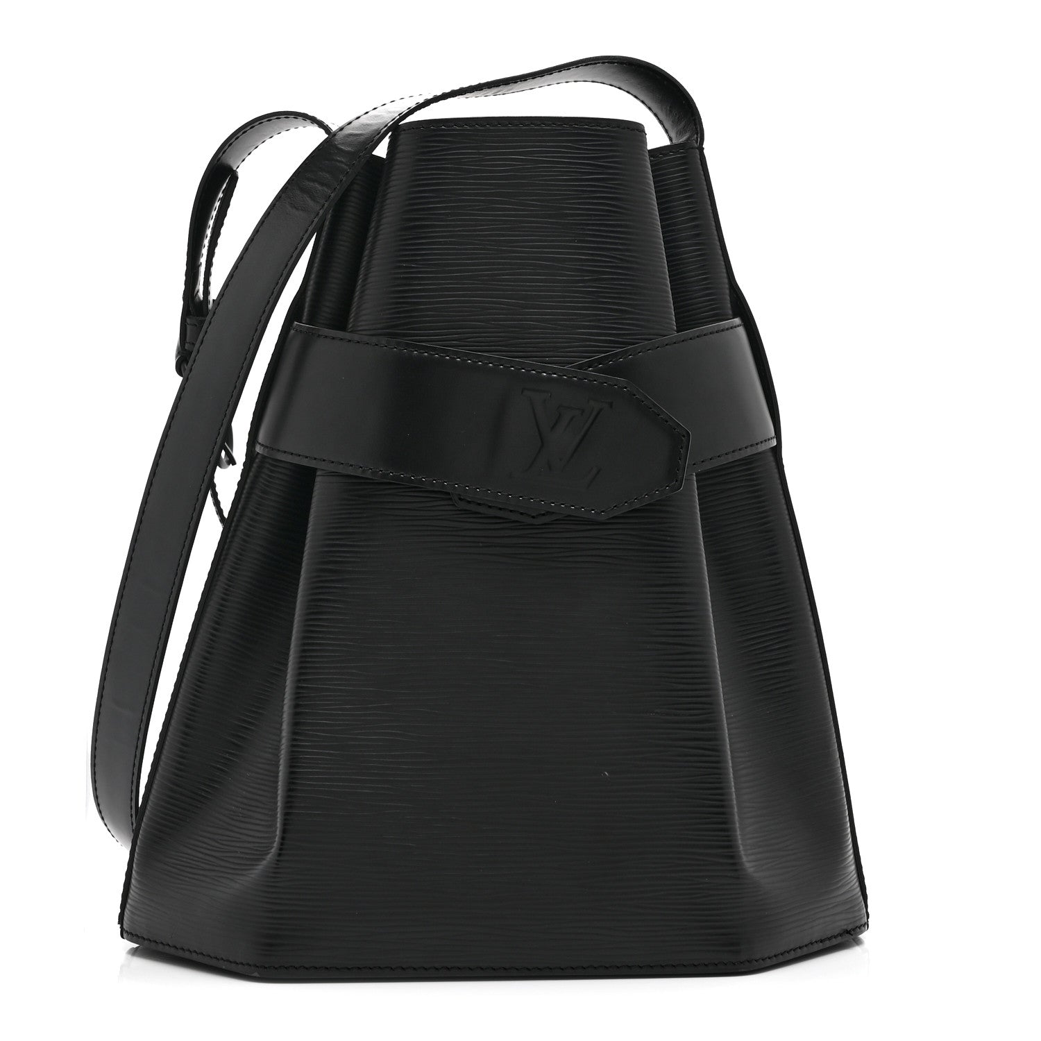 Louis Vuitton Epi Sac D'Epaule Black 1 of 10