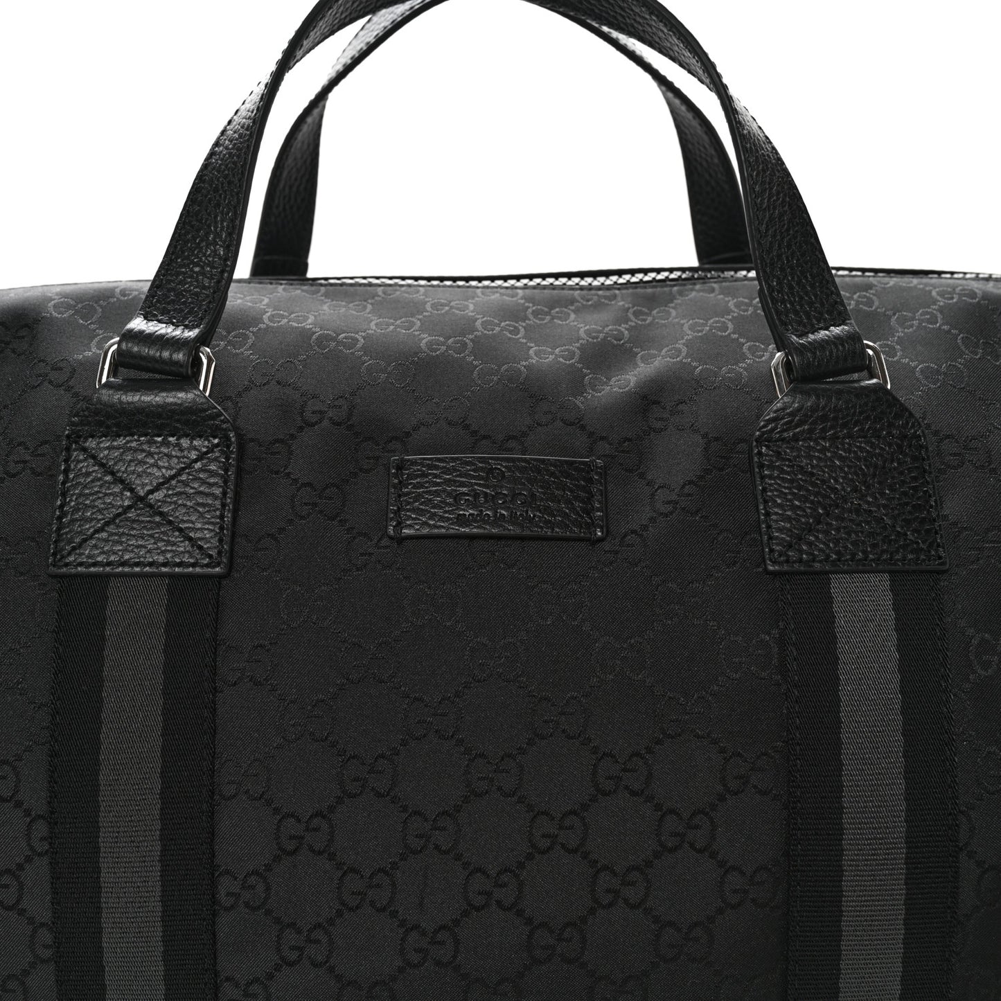 Nylon Monogram XL Duffle Bag Black