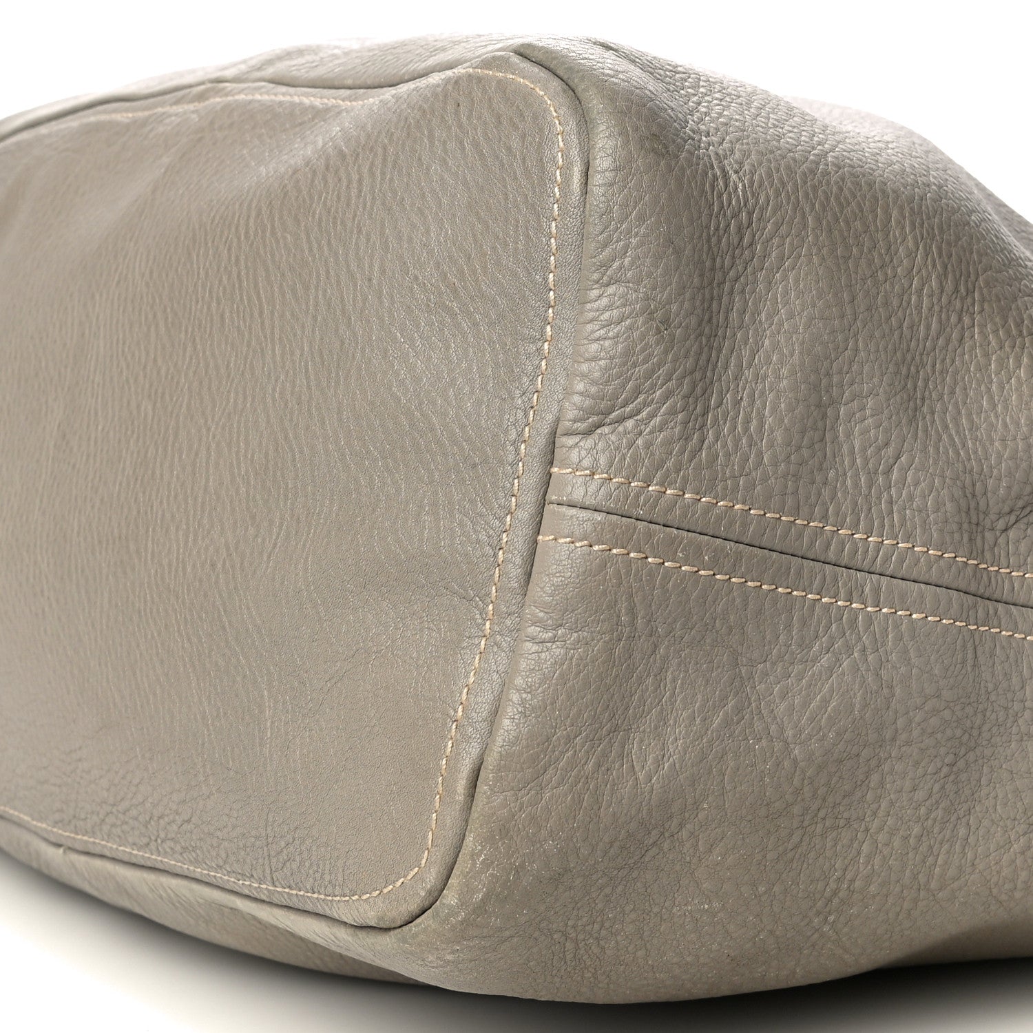 Prada Vitello Daino Shoulder Bag Argilla 9 of 29