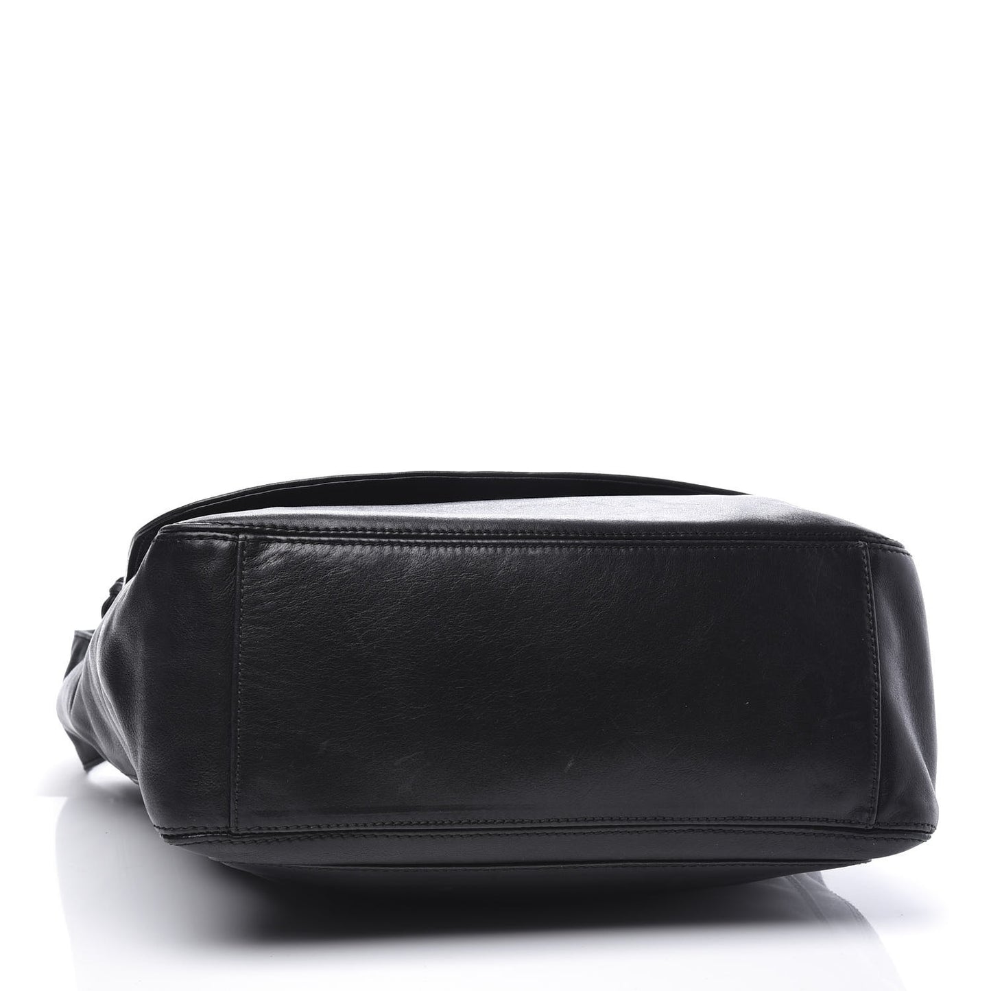 Lambskin CC Tassel Shoulder Bag Black
