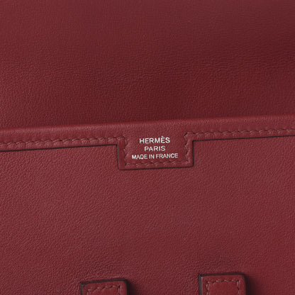 Hermes Swift Jige Elan 29 Clutch Rouge Grenat 8 of 11