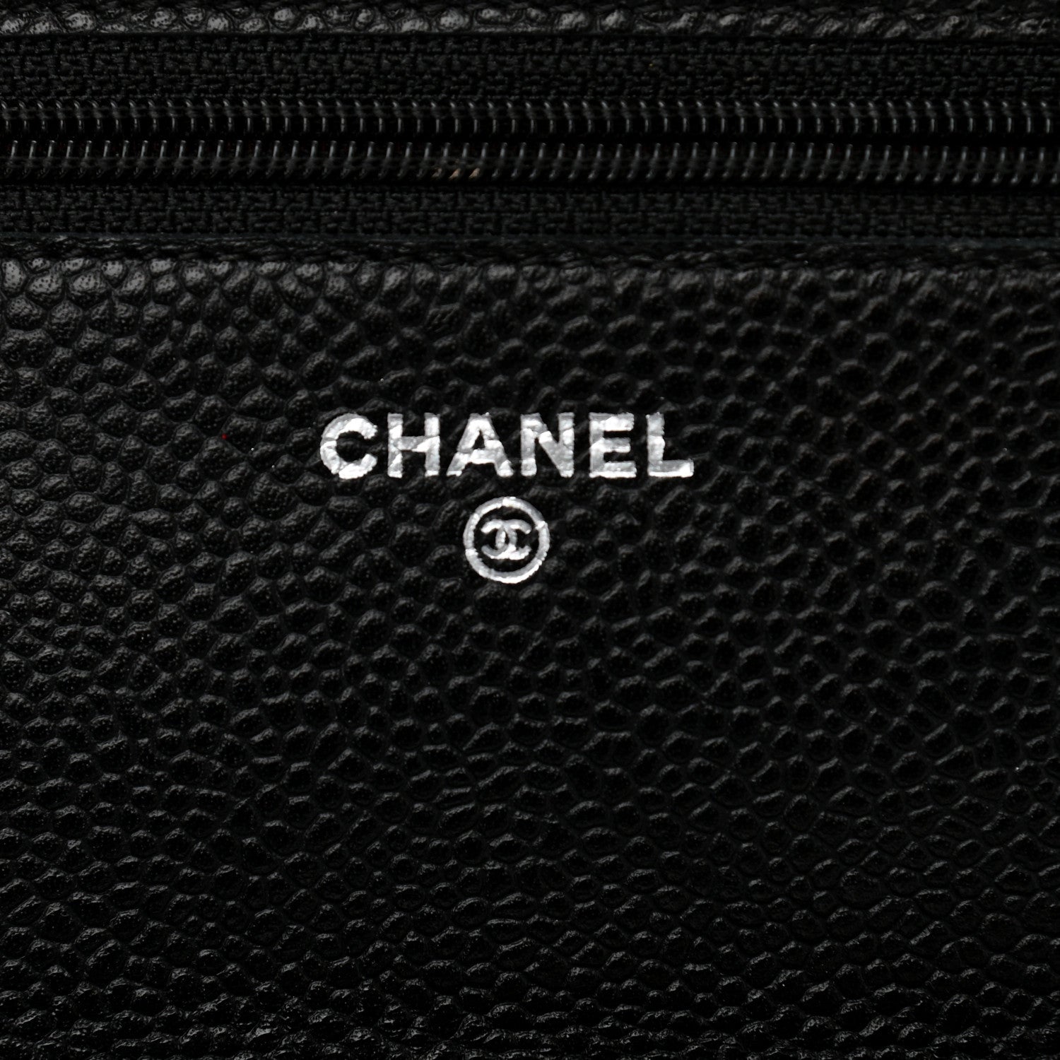 Chanel Caviar Quilted Wallet On Chain WOC Black 6 of 11