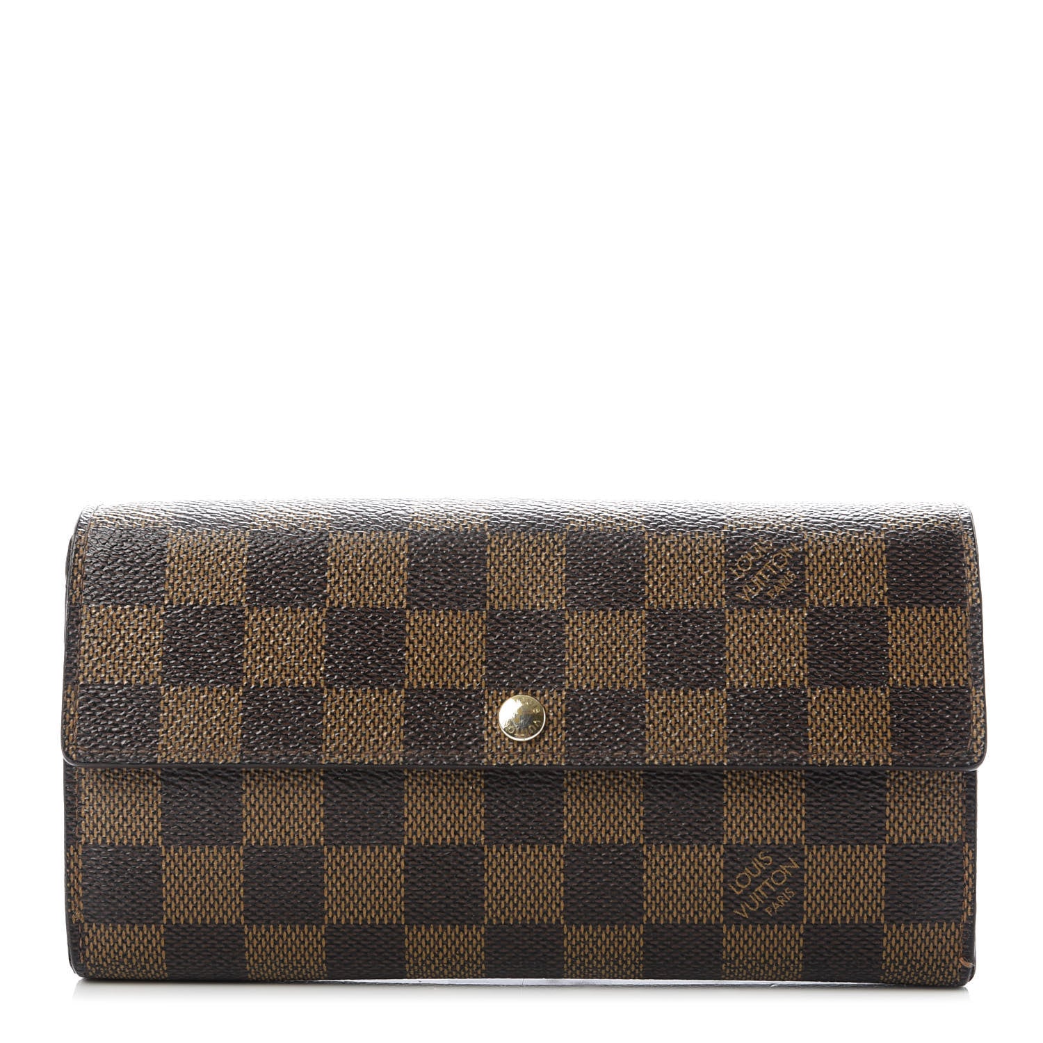 Louis Vuitton Damier Ebene Sarah Wallet 1 of 13