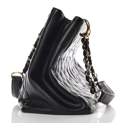 Chanel Caviar Quilted Grand Shopping Tote GST Black 10 of 23