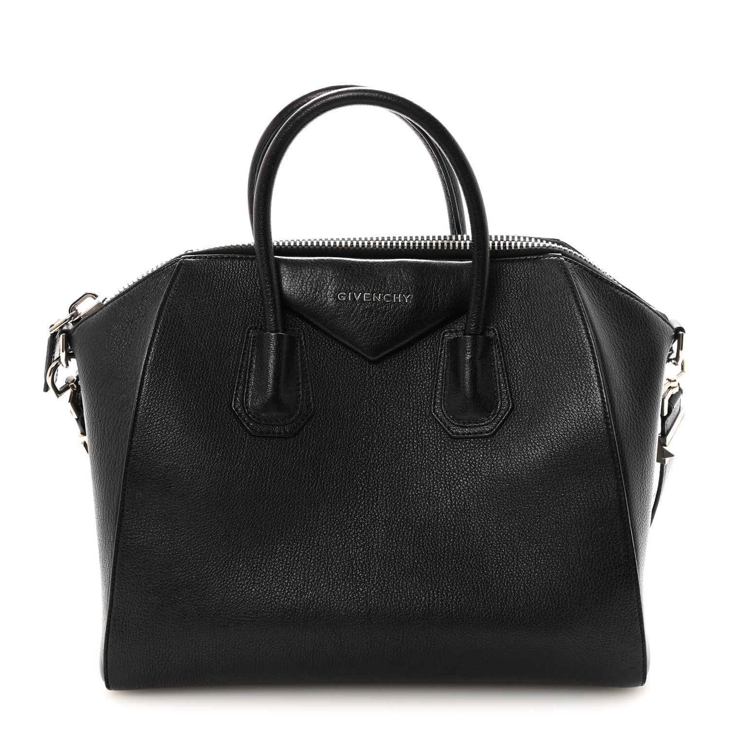 Givenchy Sugar Goatskin Medium Antigona Black 1 of 9