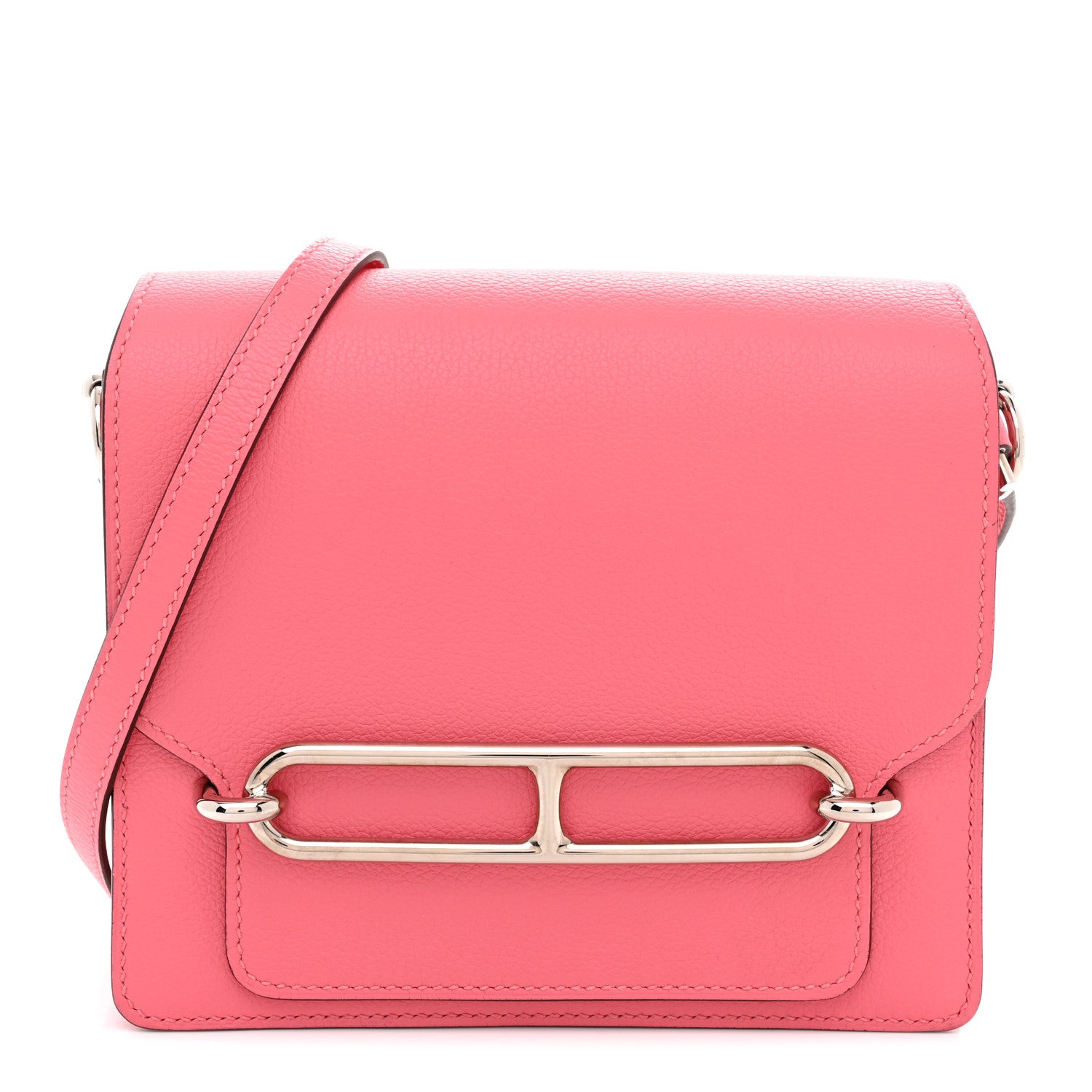 Hermes Evercolor Mini Sac Roulis Rose Azalee 1 of 11