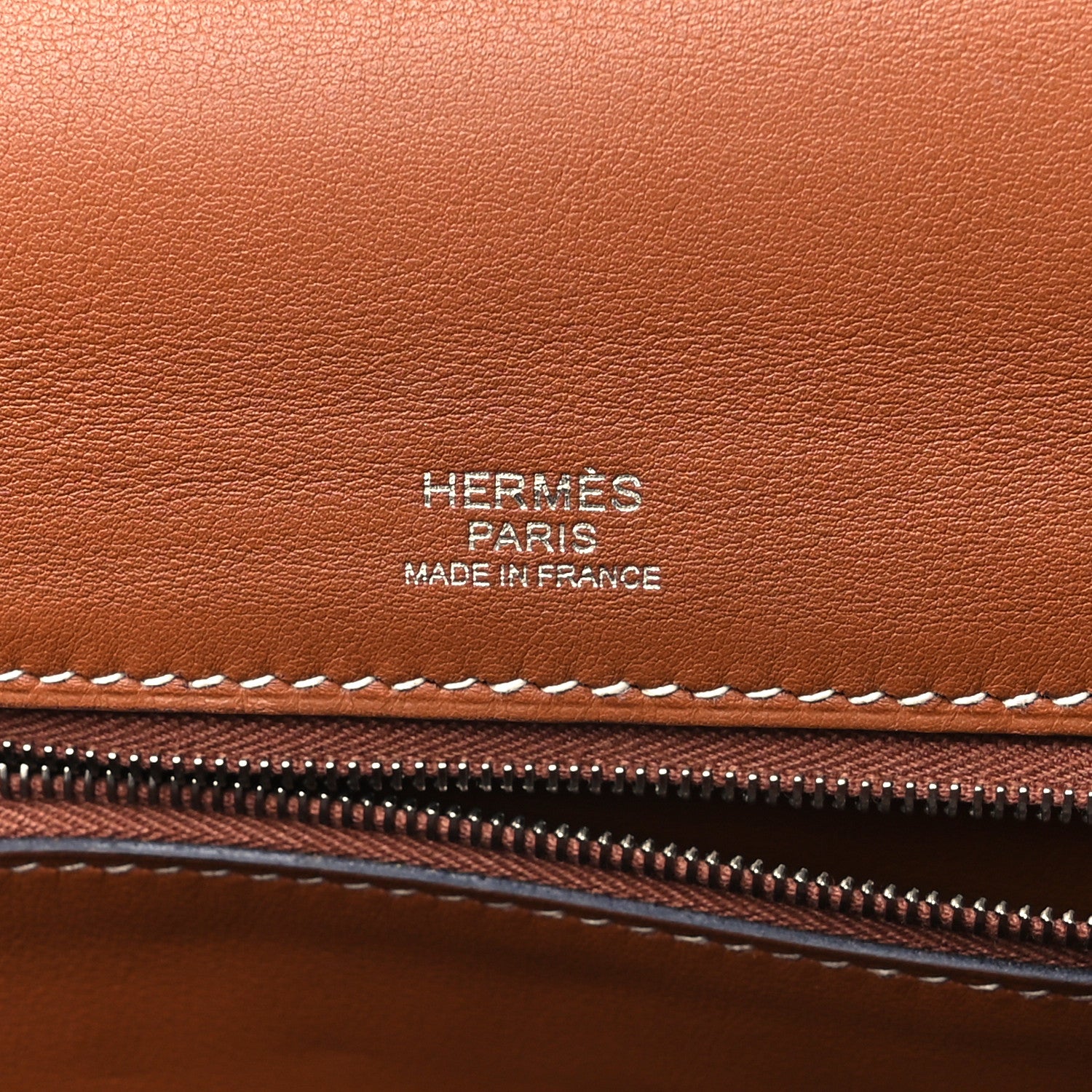 Hermes Togo Swift Verso 24/24 29 Bleu France Gold 6 of 10