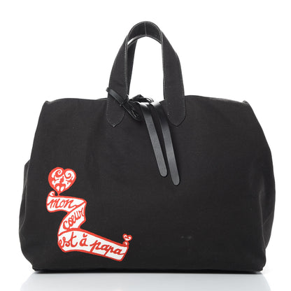 Alaia Canvas Large Frida 36 Tote Black 3 of 14