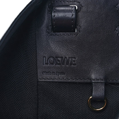 Loewe Grained Calfskin Small Hammock Shoulder Bag Blue Grey 6 of 14