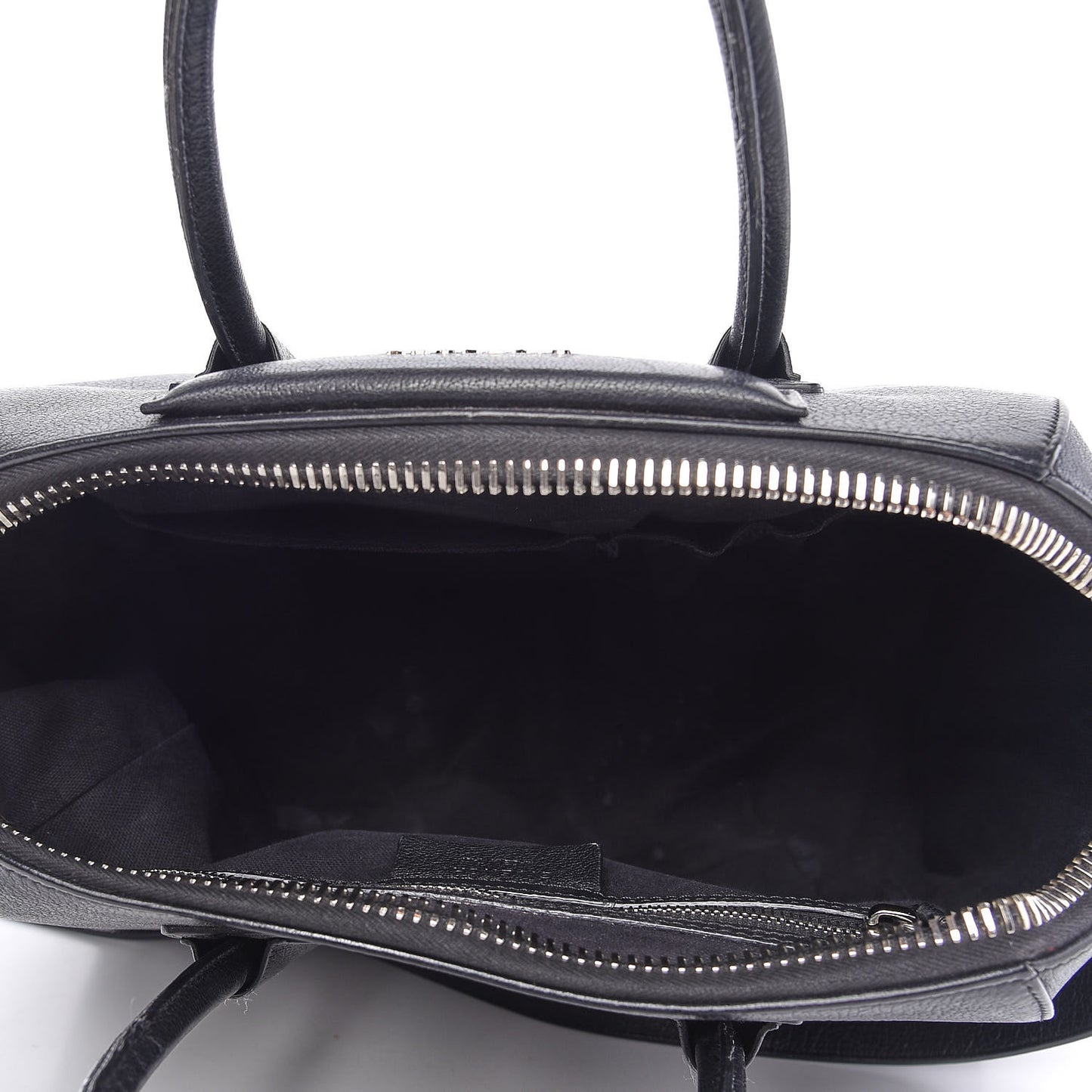 Sugar Goatskin Medium Antigona Black