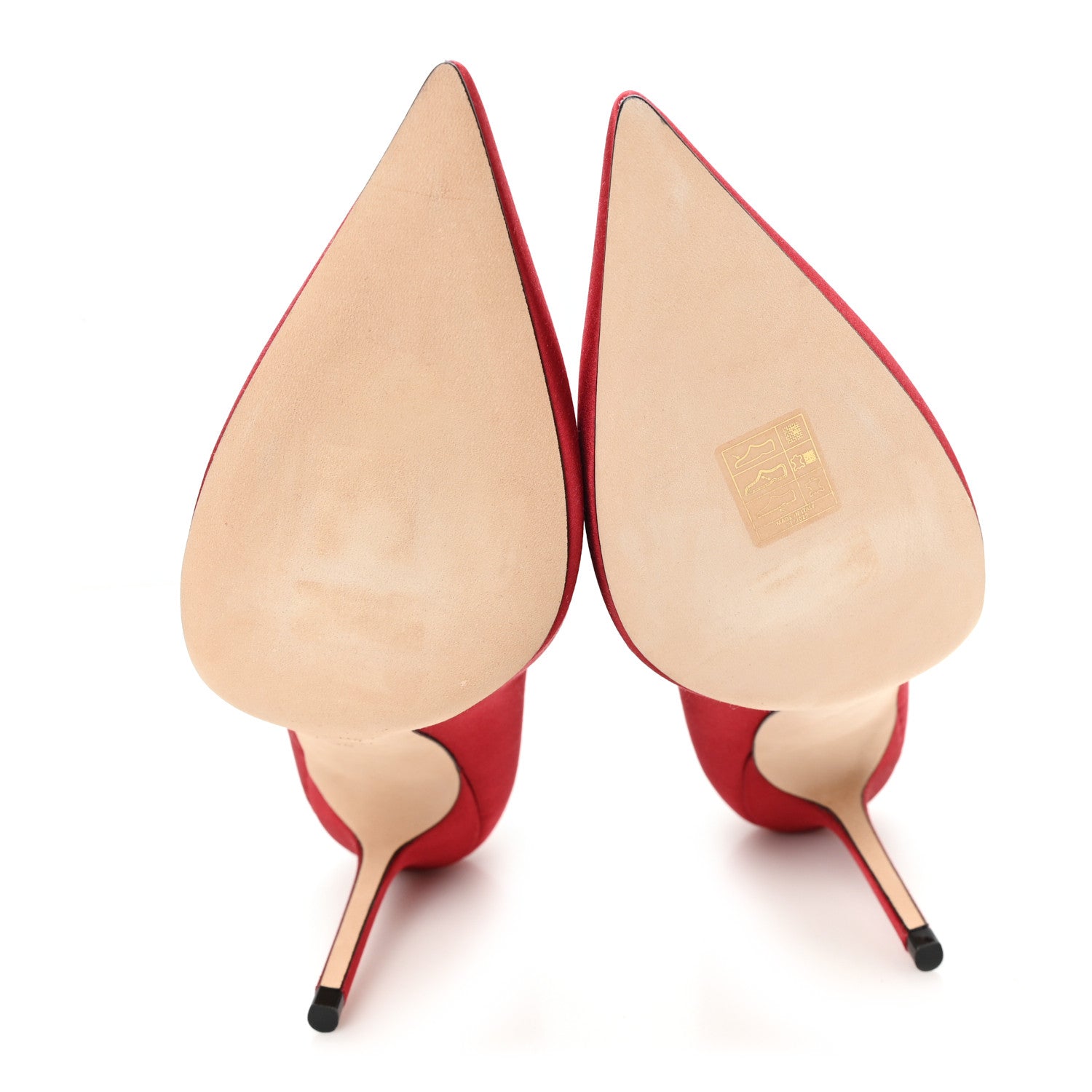 Jimmy Choo Satin Love 85 Pumps 38 Ruby Red 6 of 9