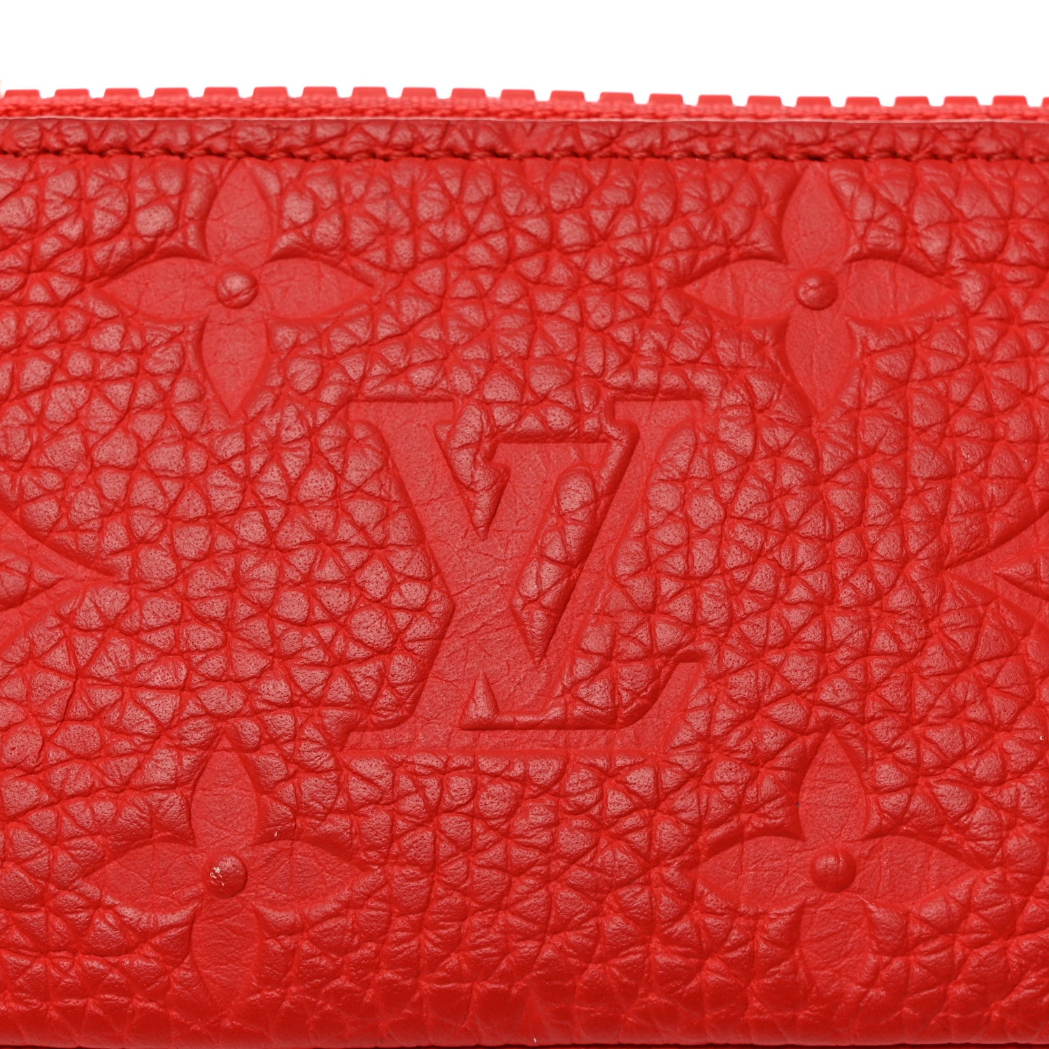 Louis Vuitton Taurillon Monogram Solar Ray Key Pouch Rouge 8 of 9