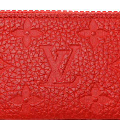 Louis Vuitton Taurillon Monogram Solar Ray Key Pouch Rouge 8 of 9