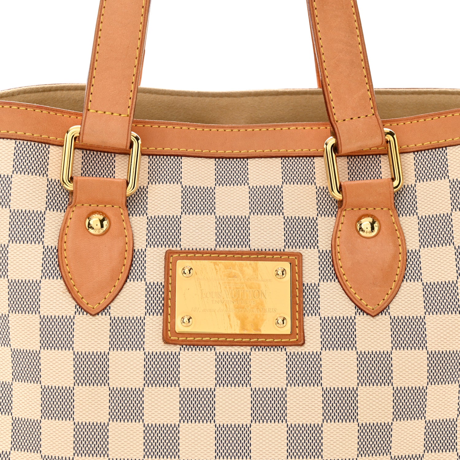 Louis Vuitton Damier Azur Hampstead PM 7 of 10