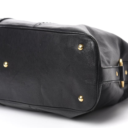 Saint Laurent Calfskin Oversized Muse Black 7 of 11