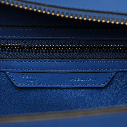 Celine Palmelato Micro Luggage Electric Blue 6 of 7
