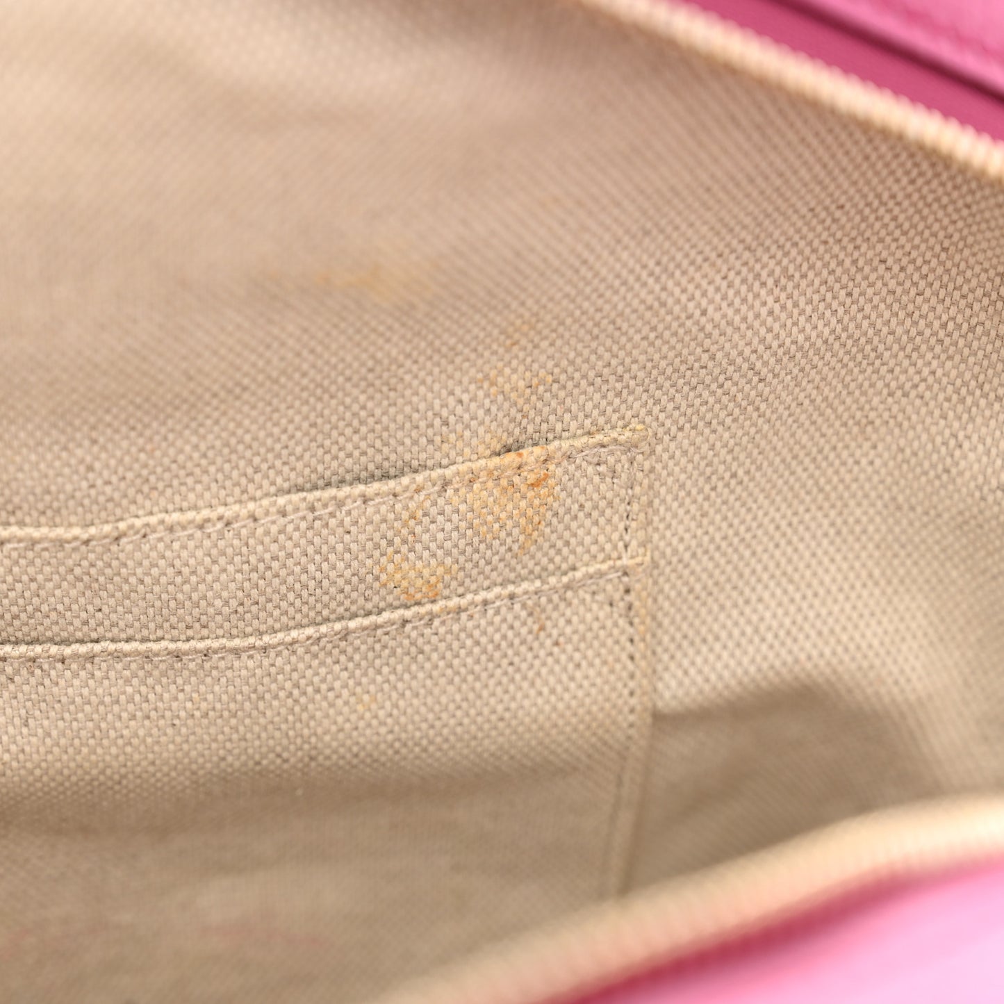 Pebbled Calfskin Soho Chain Backpack Red Pink