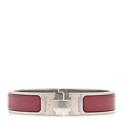 Hermes Enamel Narrow Clic Clac H PM Bracelet Muscat 1 of 5