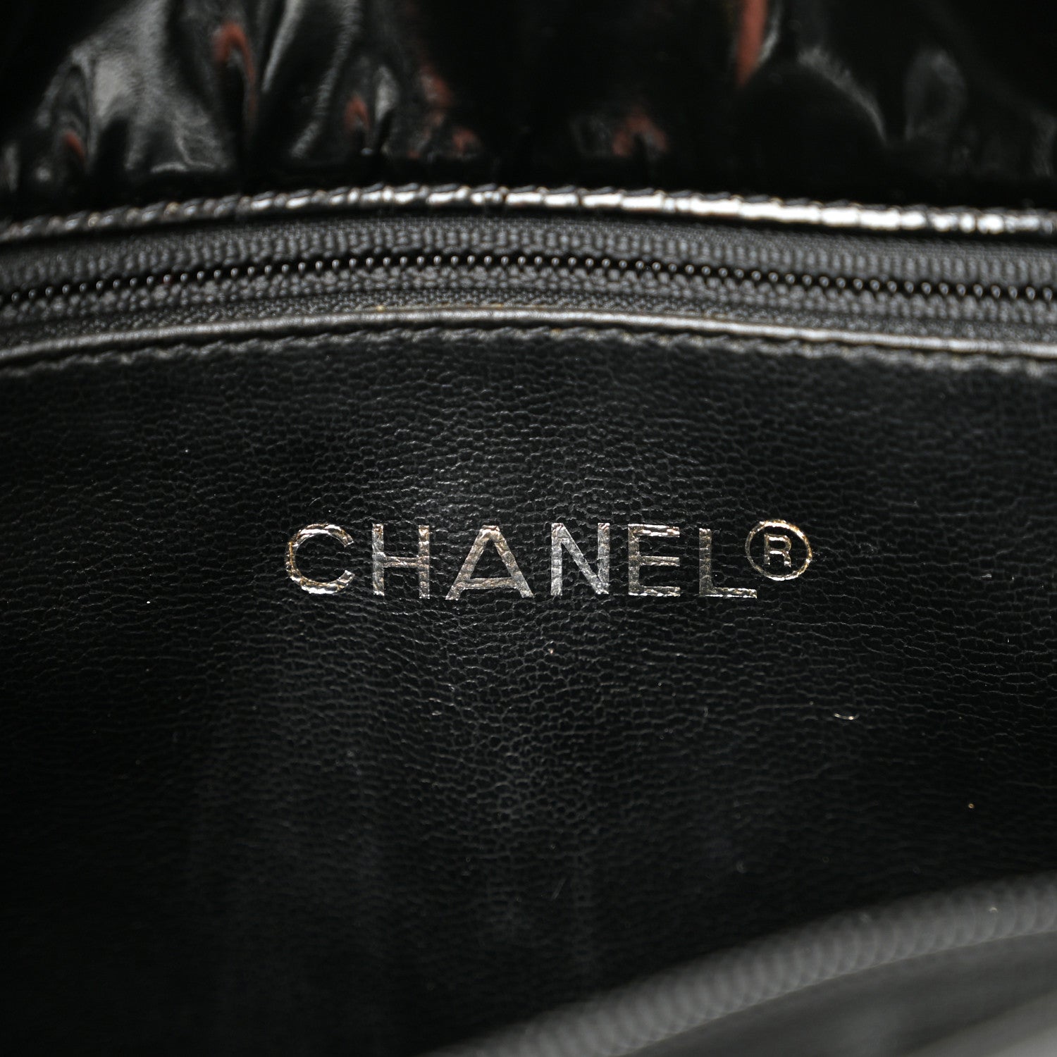Chanel Patent Quilted Shopping Tote  Black 6 of 14