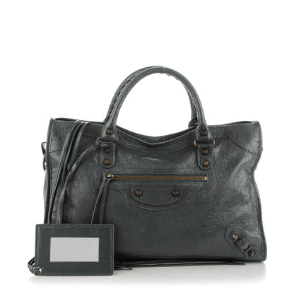 Balenciaga Agneau Classic Hardware City Gris Fossile 1 of 8