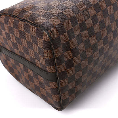 Louis Vuitton Damier Ebene Speedy Bandouliere 35 12 of 13