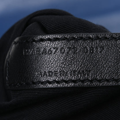 Saint Laurent Calfskin Y Quilted Monogram Toy Loulou Crossbody Bag Denim 7 of 10