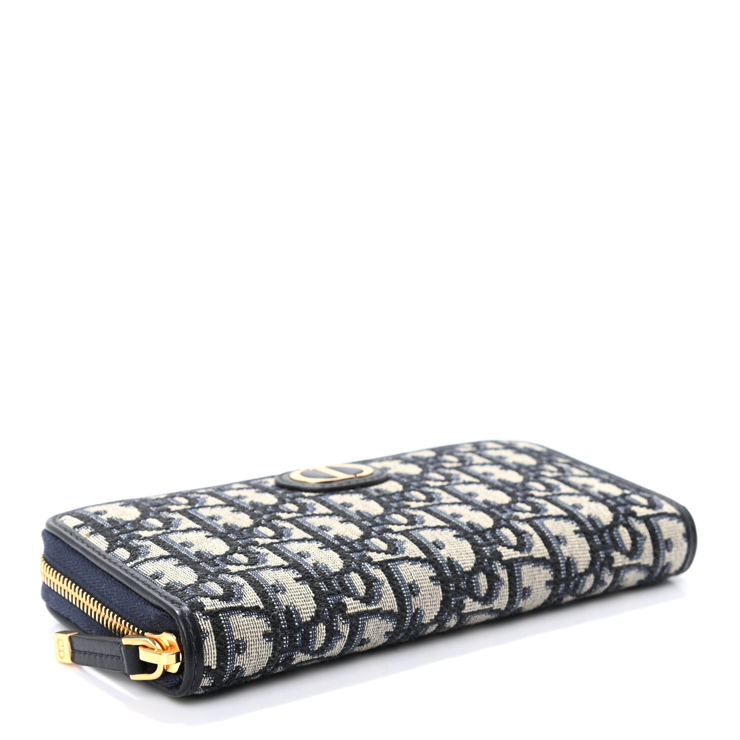 Oblique 30 Montaigne Zip Around Wallet Blue