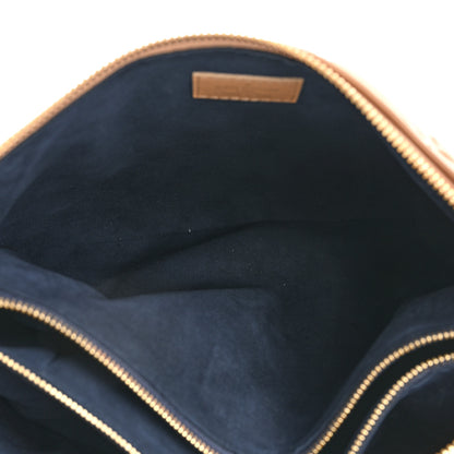 Louis Vuitton Lambskin Embossed Monogram Coussin PM Camel 7 of 10
