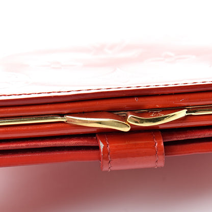 Louis Vuitton Vernis French Purse Wallet Pomme D'Amour 9 of 14