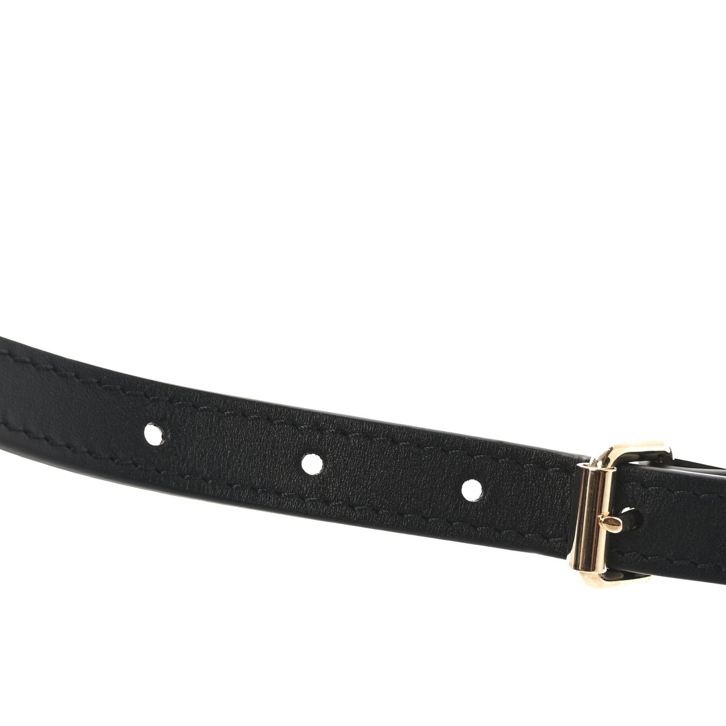 Calfskin Speedy Bandouliere 20 Shoulder Strap Black