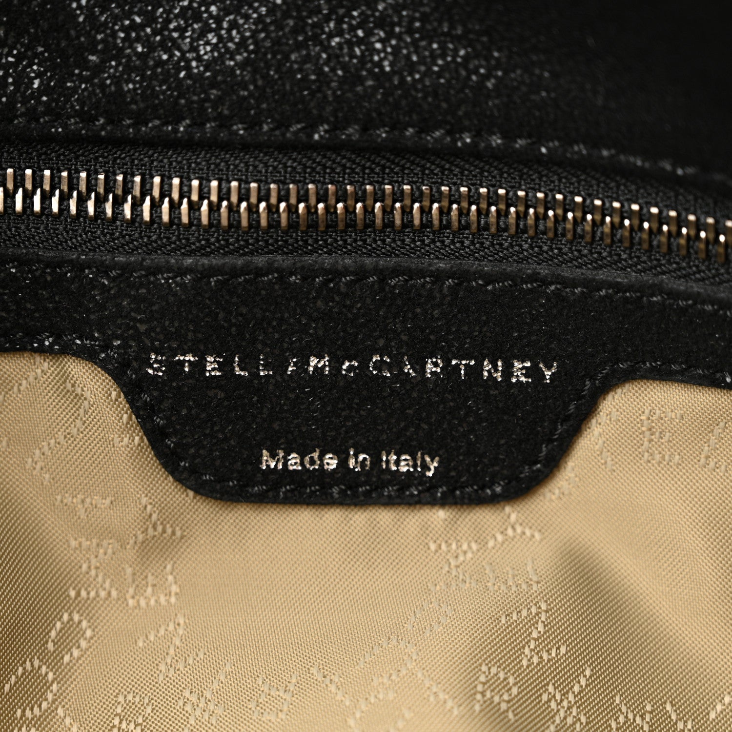 Stella McCartney Shaggy Deer Falabella Fold Over Tote Black 7 of 11