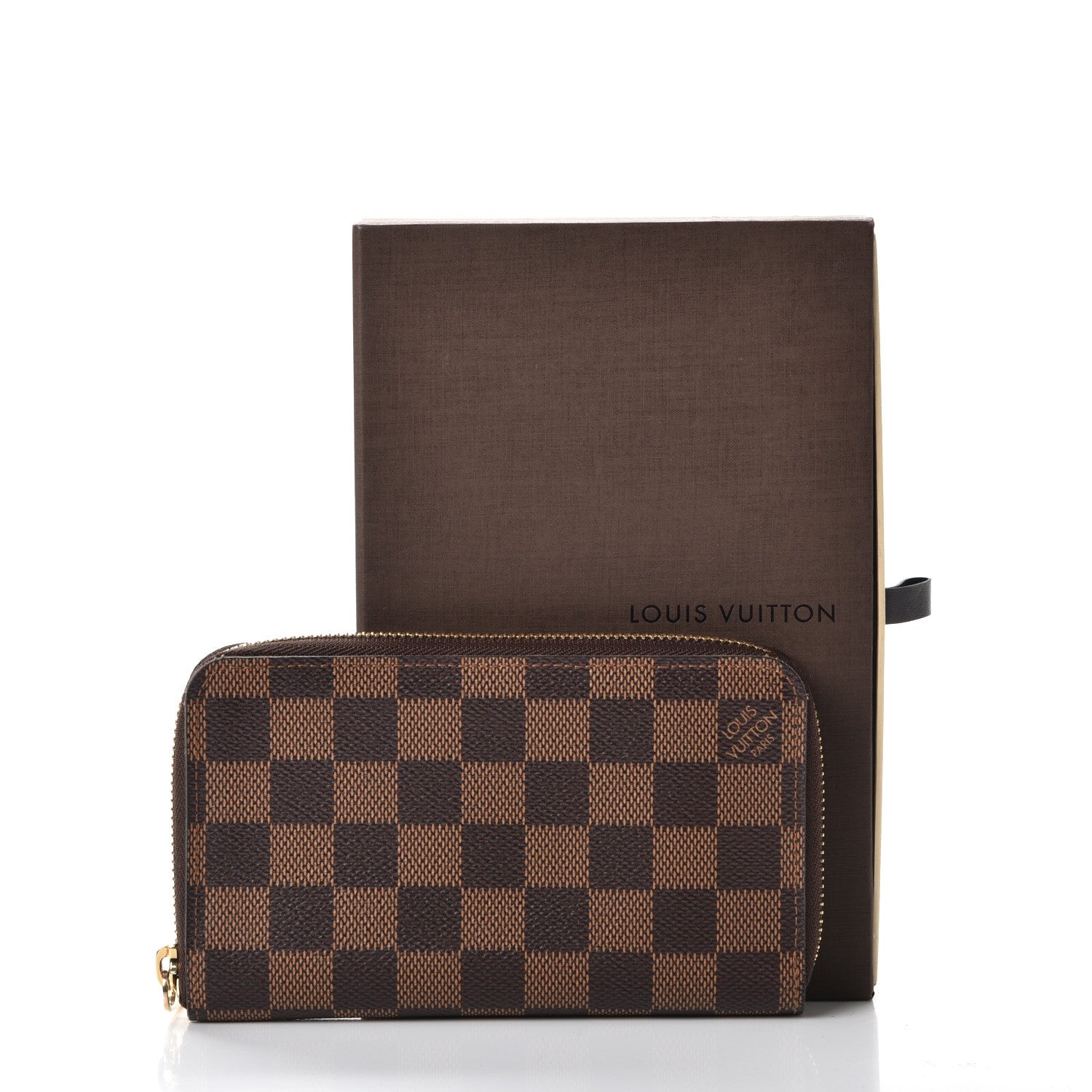 Louis Vuitton Damier Ebene Zippy Compact Wallet 9 of 9