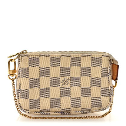 Louis Vuitton Damier Azur Mini Pochette Accessories 1 of 9