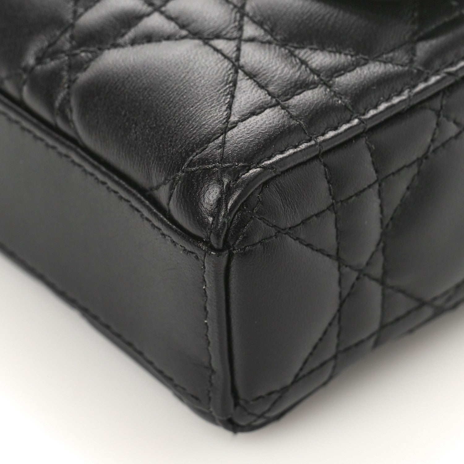 Christian Dior Lambskin Cannage Small Lady D-Joy Black 8 of 8