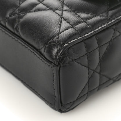 Christian Dior Lambskin Cannage Small Lady D-Joy Black 8 of 8