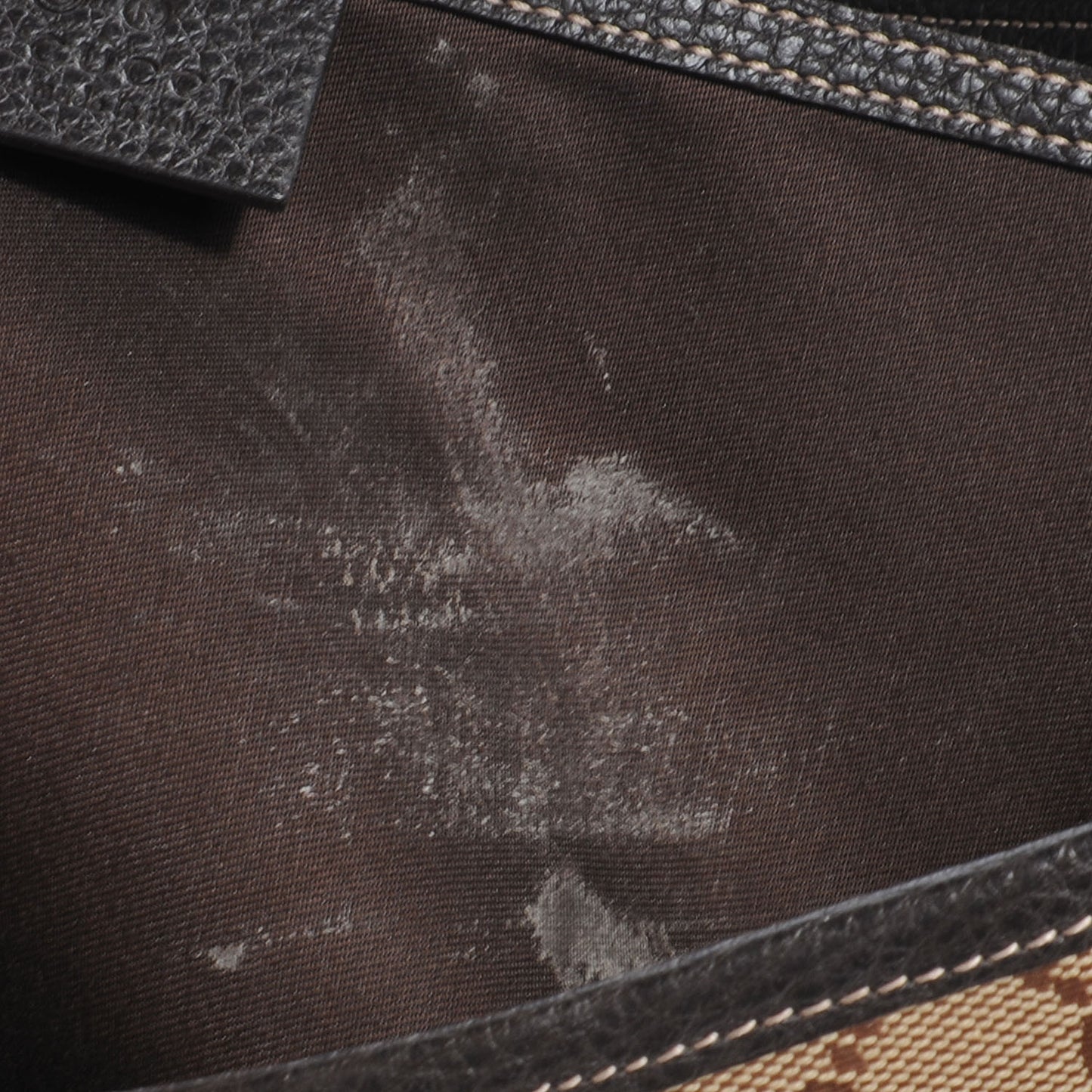 Crystal Monogram Medium Joy Tote Beige Ebony Testa di Moro