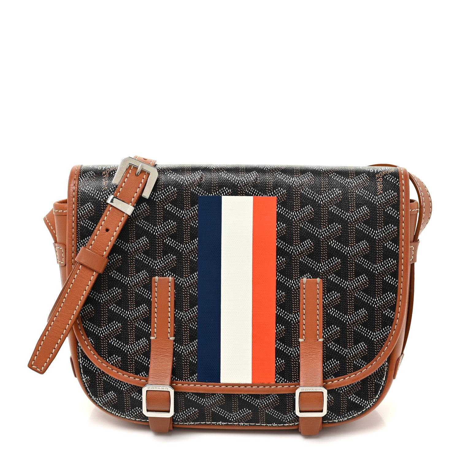 Goyard Goyardine Belvedere PM Messenger Bag Black Gold 1 of 21