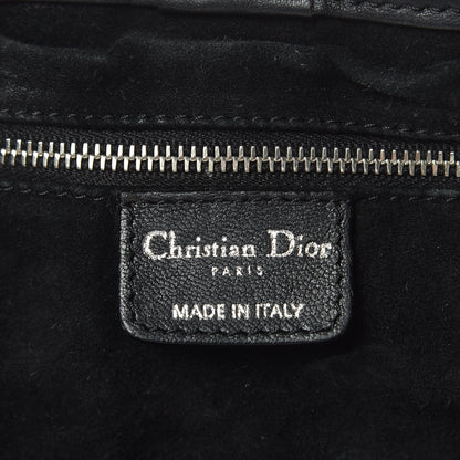 Christian Dior CHRISTIAN DIOR Lambskin Jazzclub Shoulder Bag Black 8 of 13