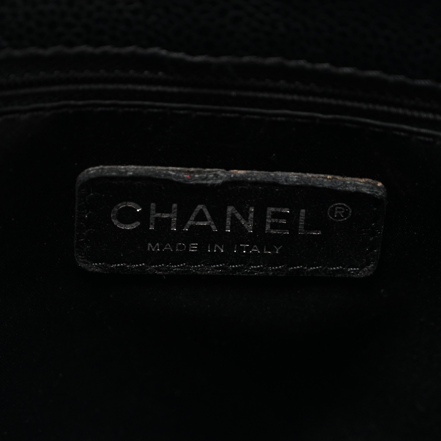 Chanel Caviar Quilted Grand Shopping Tote GST Black 6 of 11