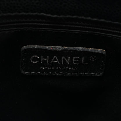 Chanel Caviar Quilted Grand Shopping Tote GST Black 6 of 11