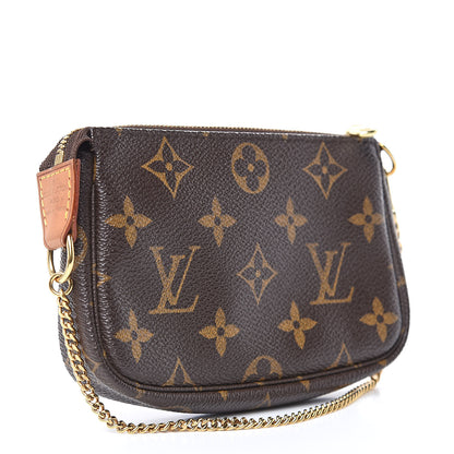 Louis Vuitton Monogram Mini Pochette Accessories 3 of 7