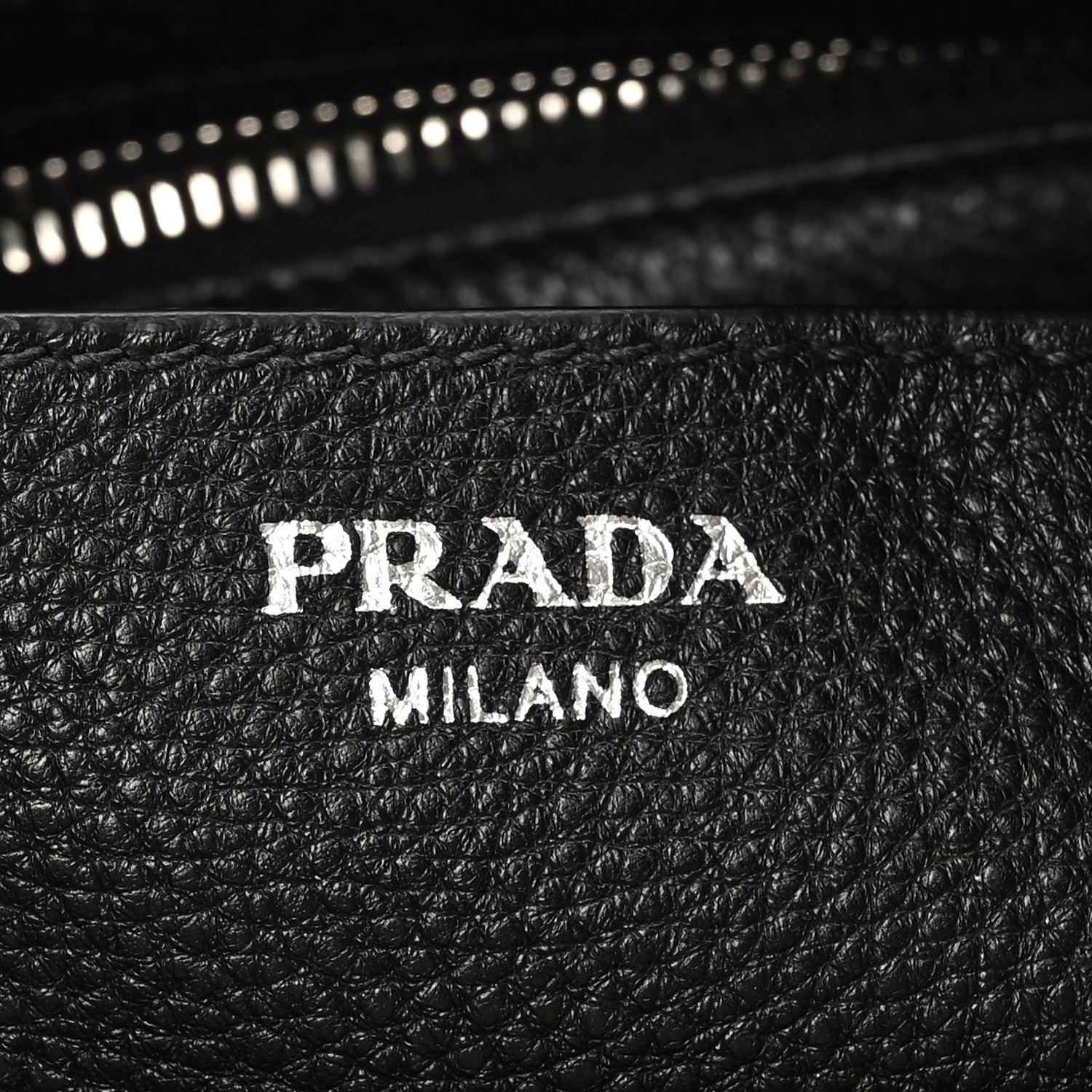 Prada Vitello Daino Hobo Black 6 of 9