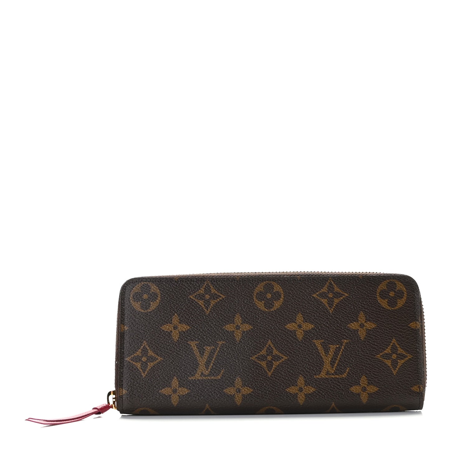 Monogram Clemence Wallet Fuchsia