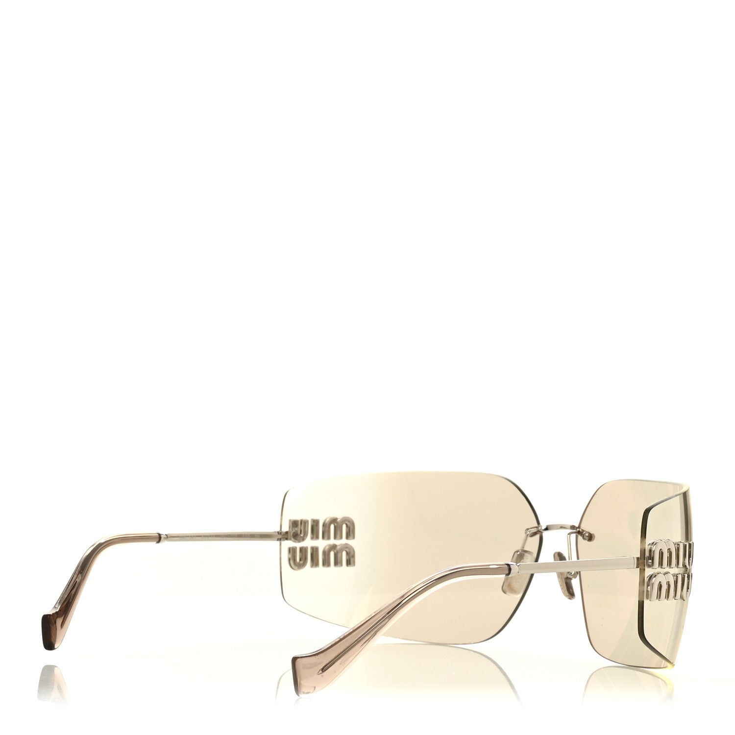 Miu Miu Metal Runway Sunglasses SMU54Y Silver 4 of 7