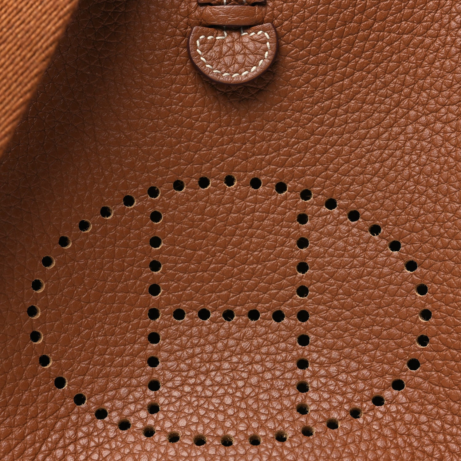 Hermes Taurillon Clemence Evelyne TPM Gold 8 of 10